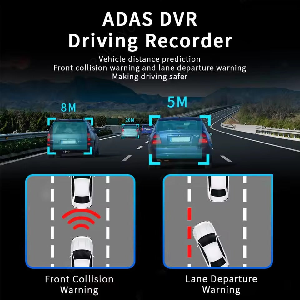 Mini HD Night Vision Dash Cam — Compact Driving Recorder