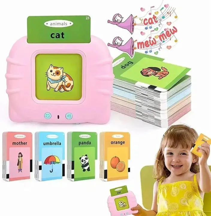 Audible Flashcard Device Early Educational Device + 224 Flashcards