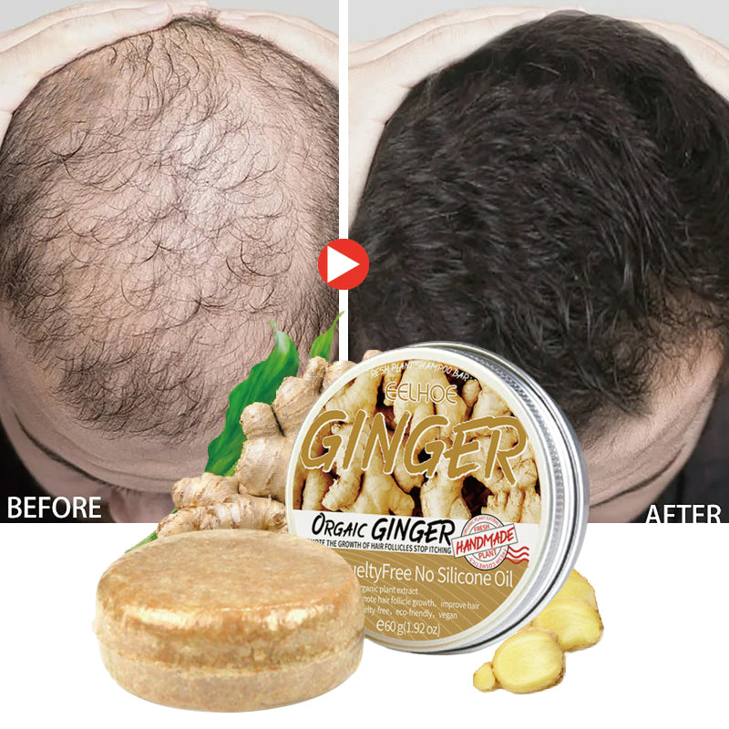Ginger Hair Regrowth Shampoo Bar