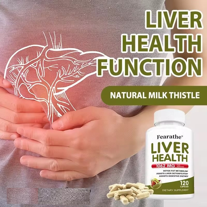 Liver Detox Capsules – Vegetarian Dietary Supplement