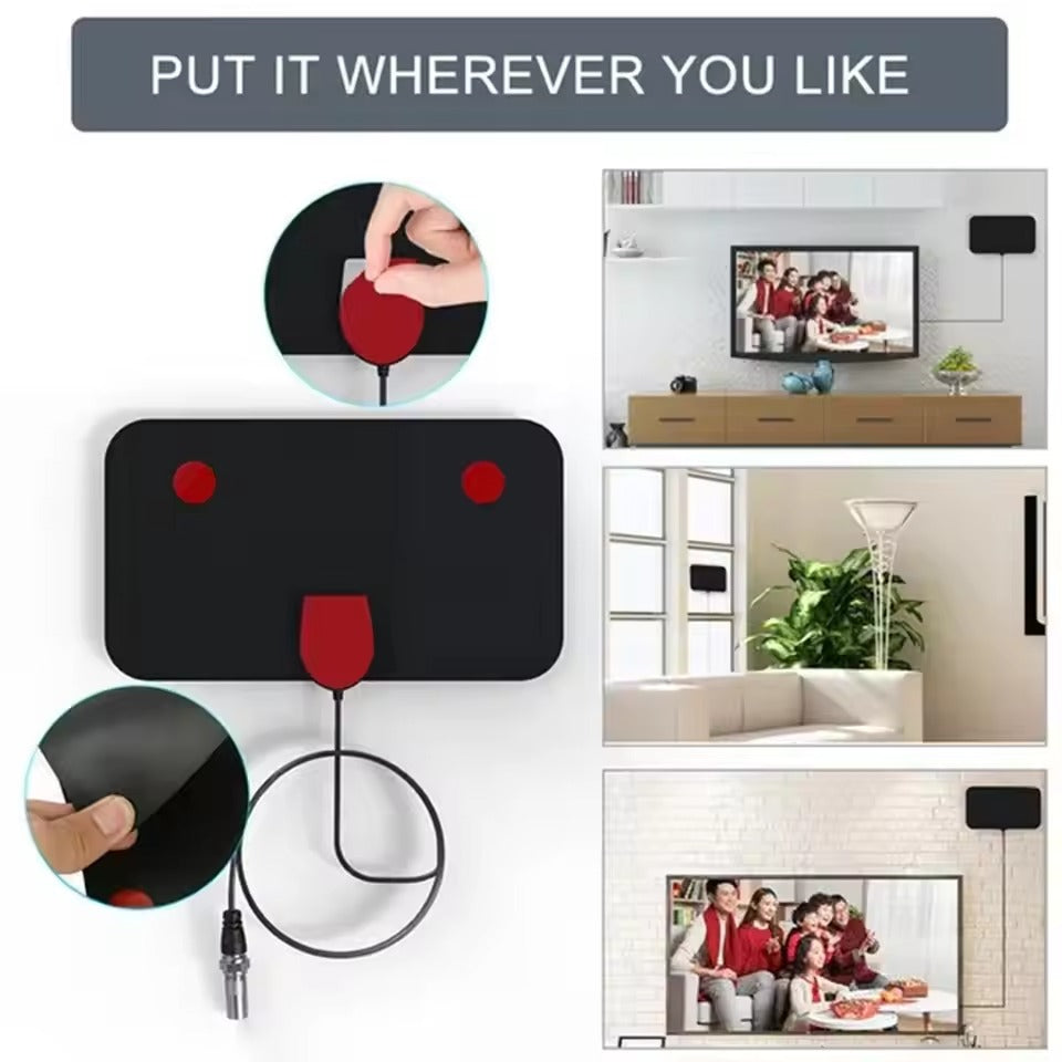 Free 2000 HD Channels Anytime – Digital TV Antenna range of up to 420 km!