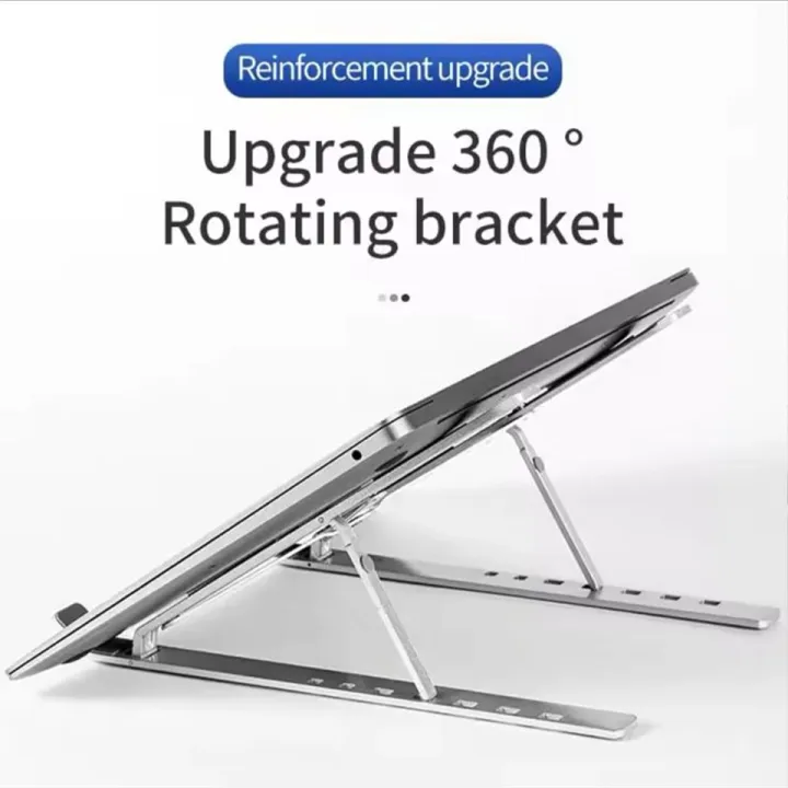 Adjustable Laptop Stand – Ergonomic Foldable Desk for MacBook