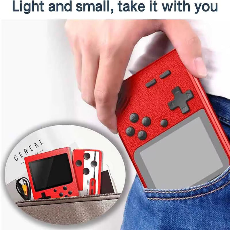 Built-in 400 Games Handheld Retro Game Console