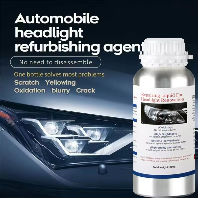 Headlight Restoration Kit – Crystal Clear Shine & Night Visibility