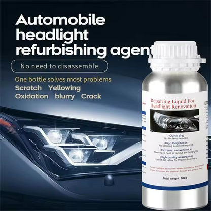 Headlight Restoration Kit – Crystal Clear Shine & Night Visibility