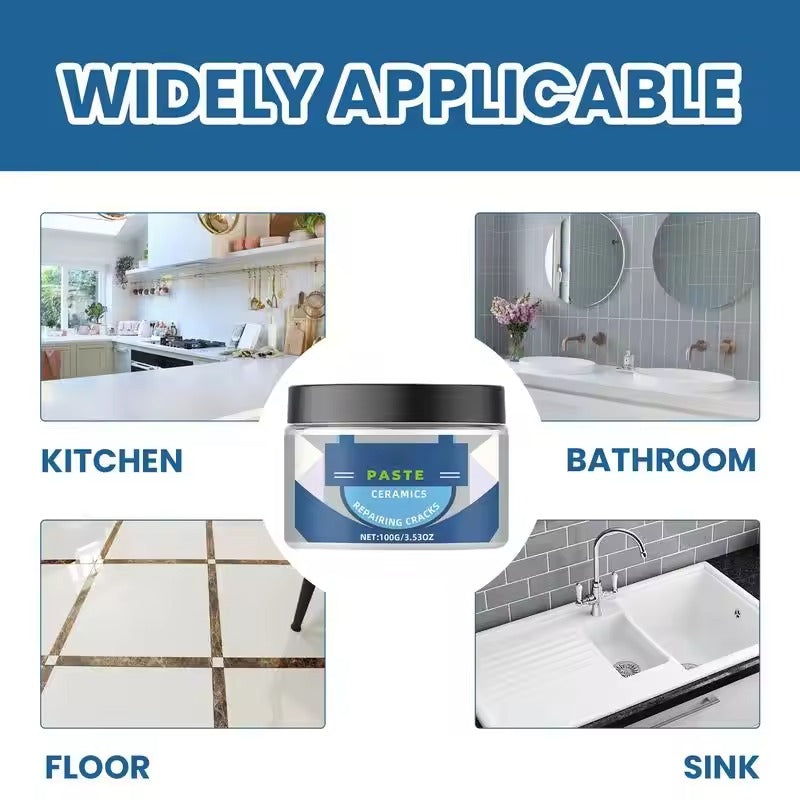 Ceramic Tile Crack Repair Paste – Strong Adhesive, Durable & Quick-Drying