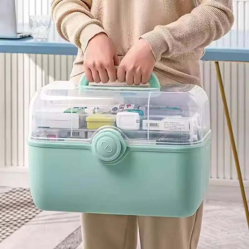 Smart Home Medicine Organiser — Large Storage Box