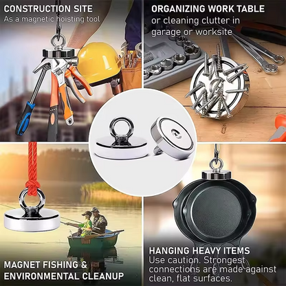 Strong Magnetic Salvage Magnet – Heavy-Duty Magnet