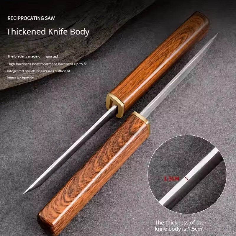Mandarin Duck Dragon Phoenix Double Knife