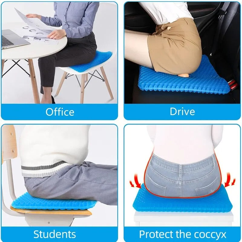 Gel Pressure Relief Cushion – Comfortable Support for Sitting Relief