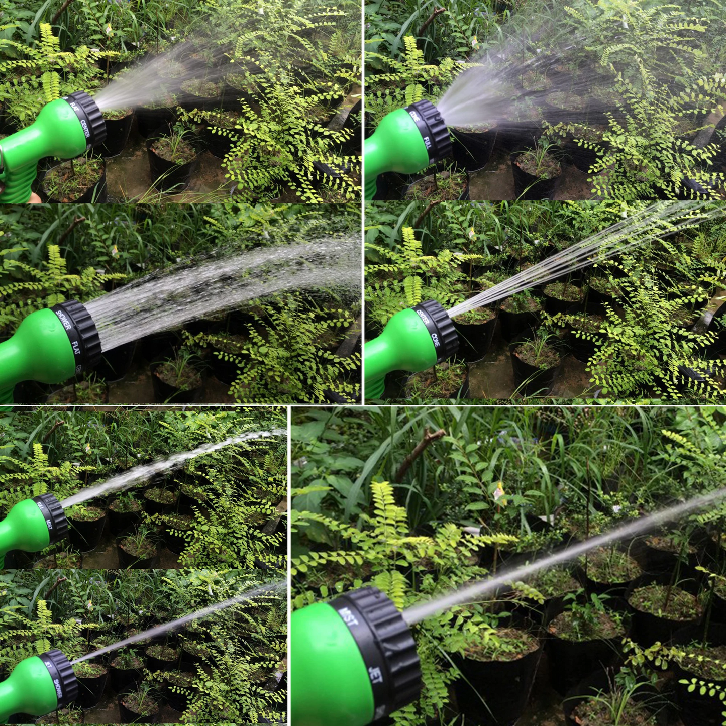 Expandable Garden Hose – Flexible Spray Gun Watering System