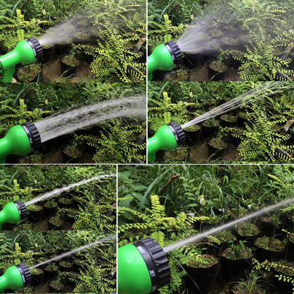 Expandable Garden Hose – Flexible Spray Gun Watering System