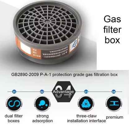 Dust-Proof Respirator Mask – Advanced Protection &amp; Breathable Comfort