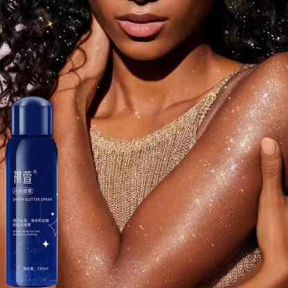 Body Glitter Spray – All-Day Shine with Zero Fallout
