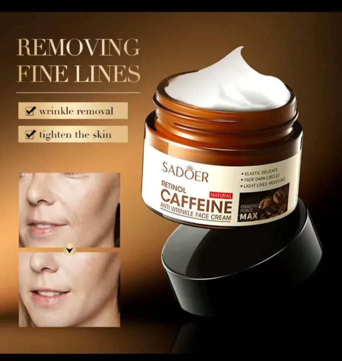 Caffeine Eye Cream – De-Puff, Brighten & Awaken Tired Eyes