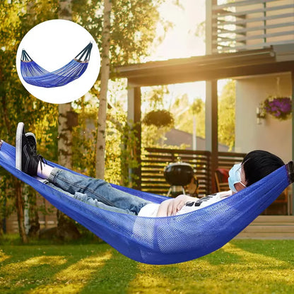 Outdoor Portable Camping Hammock – Colorful Hanging Relaxation Bed
