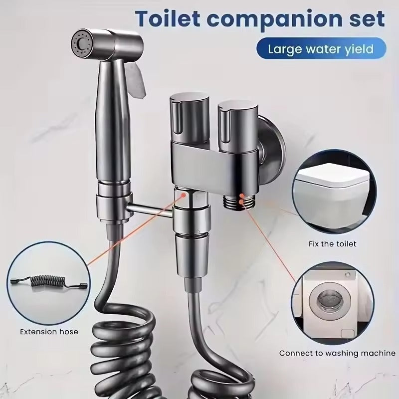 Double Control Valve - 1-In 2-Out Water Splitter