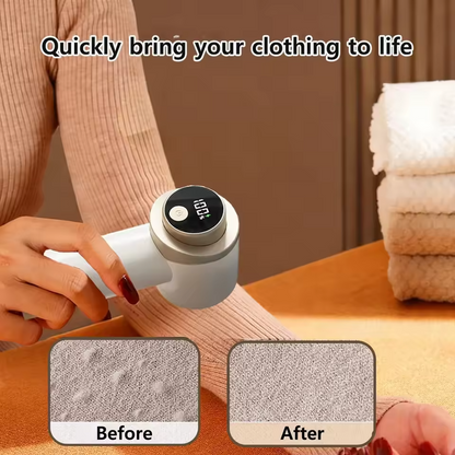 Portable Electric Lint Remover – USB Sweater Shaver with Stainless Steel Blade