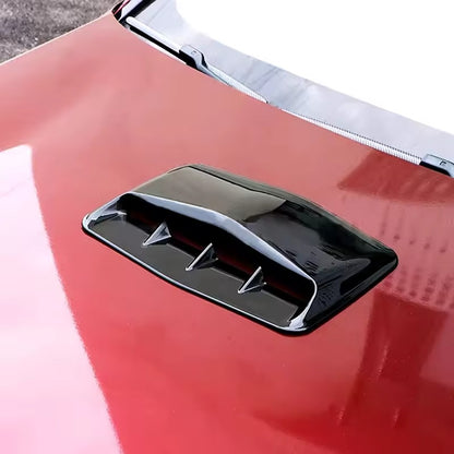 Sporty Car Hood Scoop Air Flow Vent – Universal Decorative Bonnet Upgrade