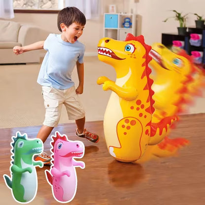 Inflatable Dinosaur Punching Bag – Bounce, Strike & Roar with Fun!