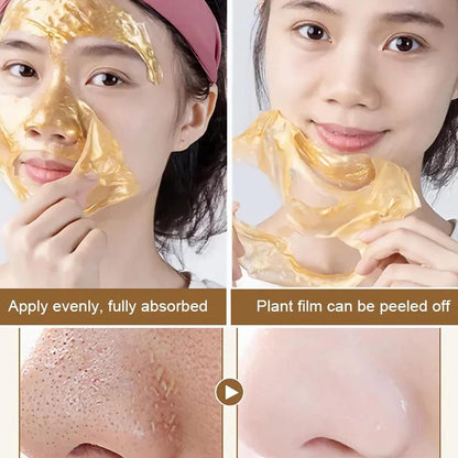 Mask With Gold Leaves and Retinol