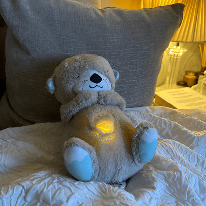 Baby Breathing Bear Baby Soothing Otter Plush