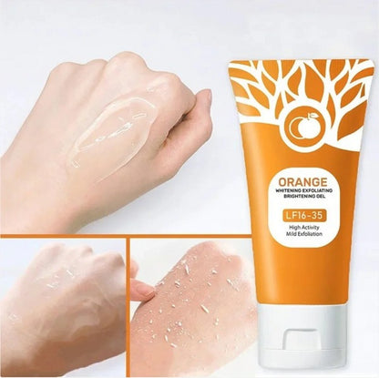 🍊 Orange Enzyme Exfoliating Gel – Smooth, Bright & Glowing Skin ✨