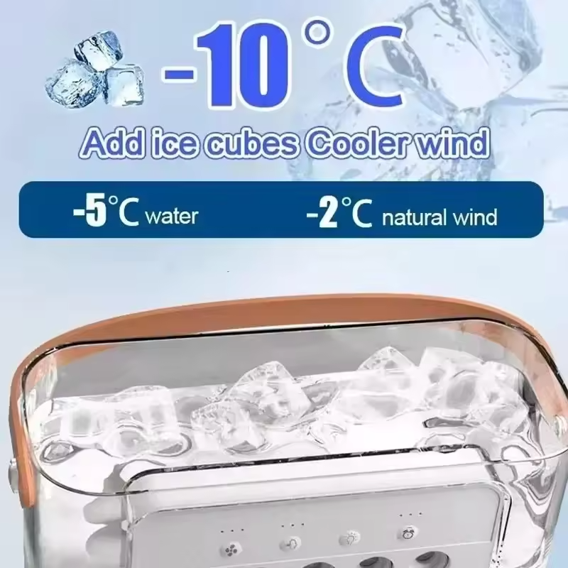 Portable Electric Ultrasonic Air Humidifier Cooler Fan – USB Rechargeable Mini Air Cooler