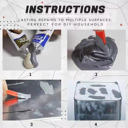 Instant Metal Repair — A & B Magic Metal Paste