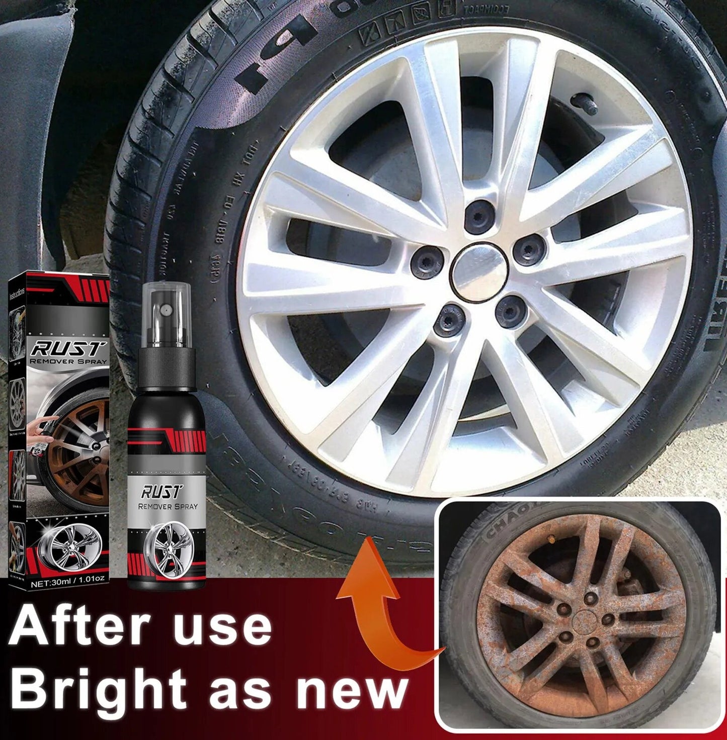 Multi-Powerful Automotive Rust Remover
