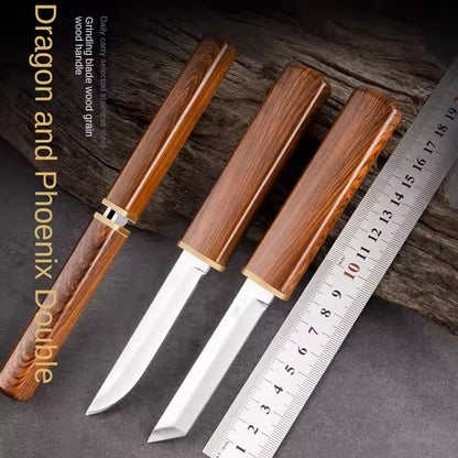 Mandarin Duck Dragon Phoenix Double Knife