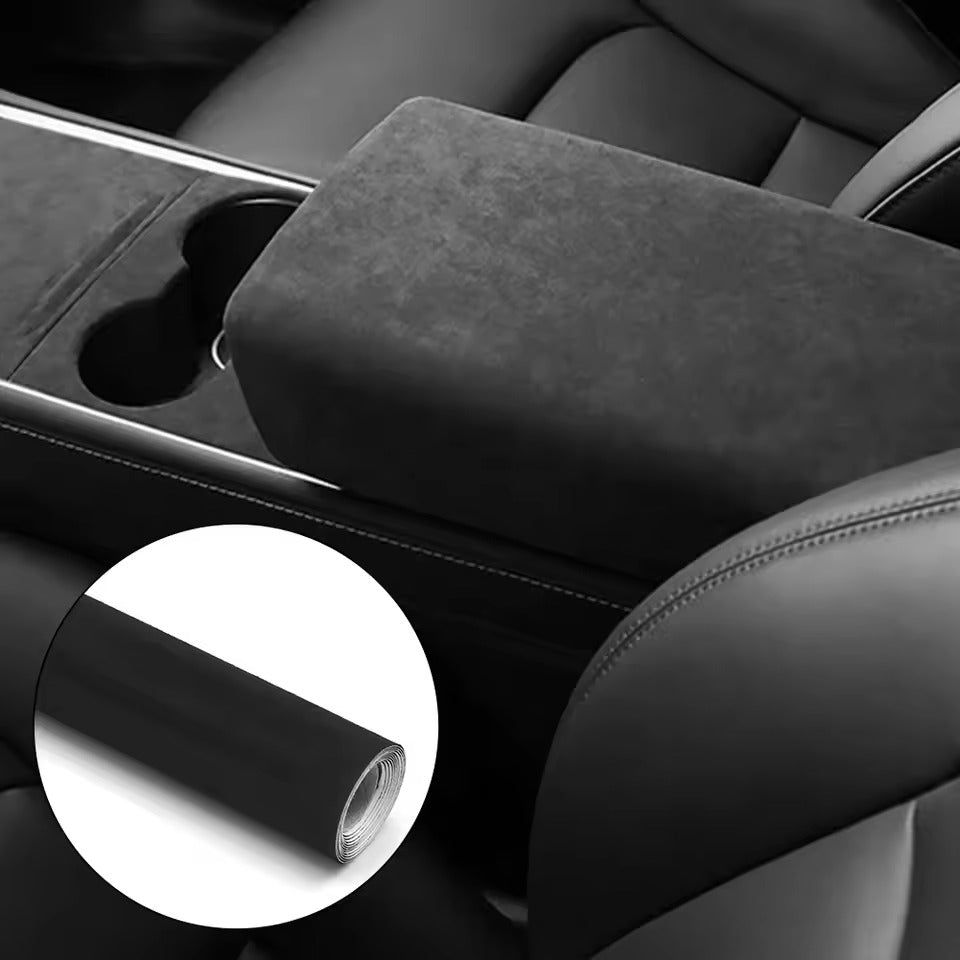 Self-Adhesive Suede Material – Alcantara Style for Cars