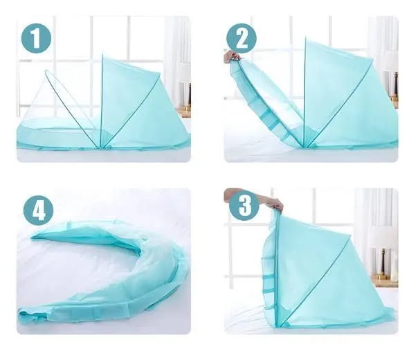 Baby Mosquito Net Cover Foldable Bed