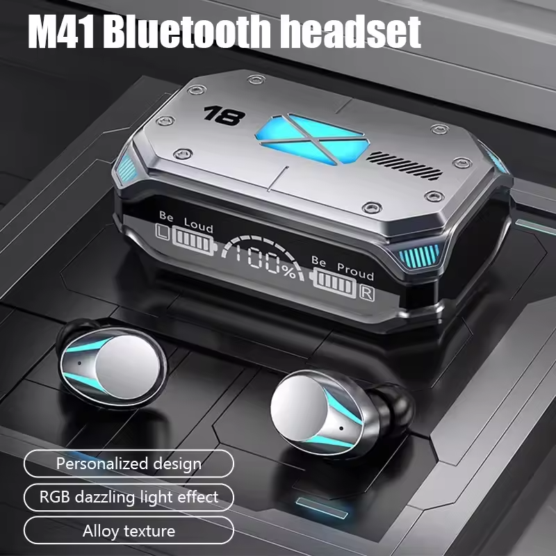 Earbuds – Low Latency Wireless Earphones with Digital Display