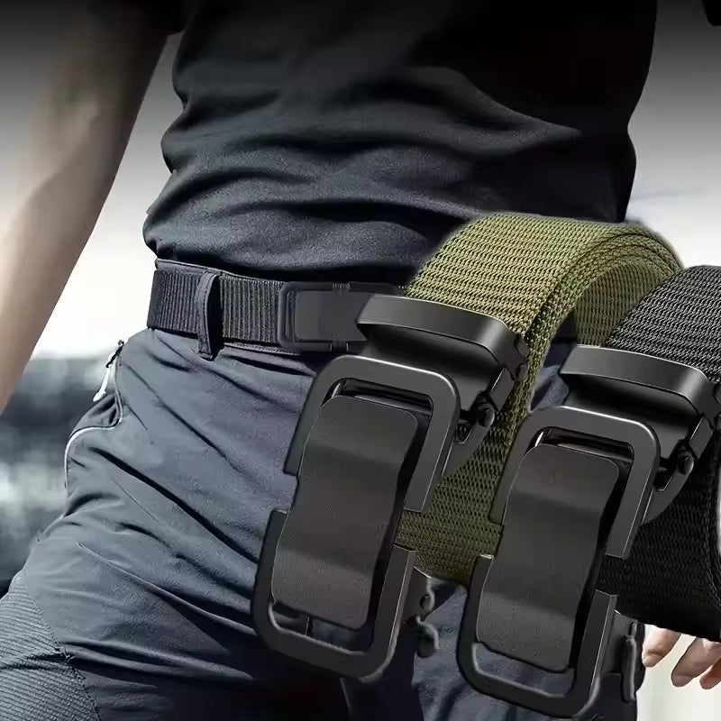 Tactical Quick-Lock Belt – Built for Strength, Designed for Action