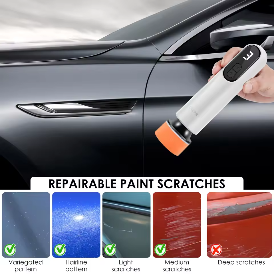 PRO Auto Polisher & Waxer – Professional Car Detailing Tool