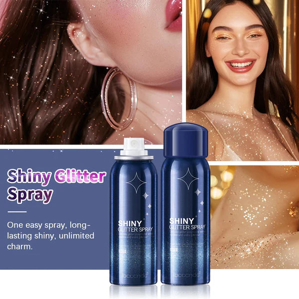 Body Glitter Spray – All-Day Shine with Zero Fallout