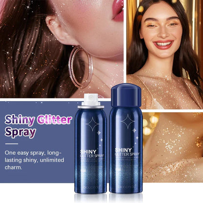 Body Glitter Spray – All-Day Shine with Zero Fallout