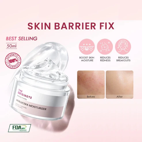 Hydrating Gel Cream – Hyaluronic Acid & Ceramide Facial Moisturizer