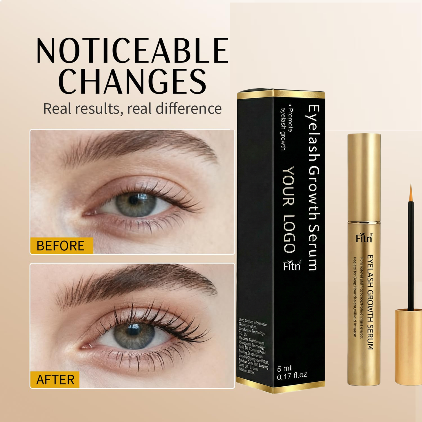 Castor Oil Eyelash Serum – Natural Lash Growth Enhancer