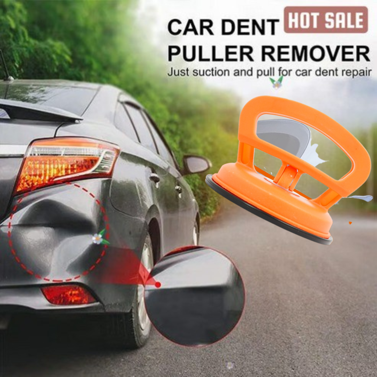 Car Dent Remover Puller Cups – Easy DIY Dent Repair Tool