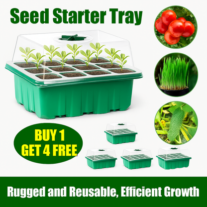 Plastic Seedling Box – Heat & Moisture Preserving Grow Tray
