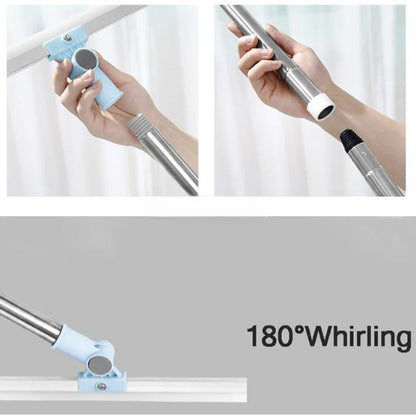Multifunction Magic Sweeper Broom – Floor Scraper Hair & Dust Cleaner