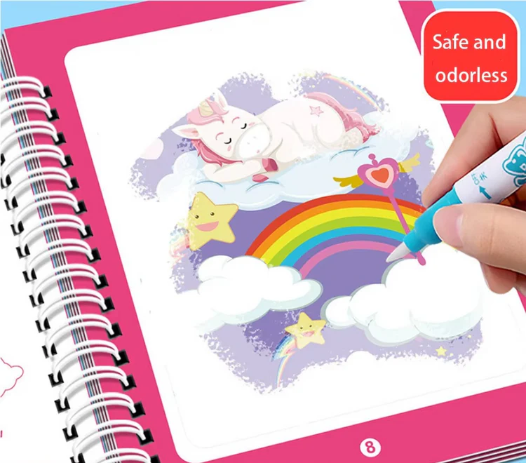 Reusable Water Painting Books for Kids – Eco-Friendly Educational Pack