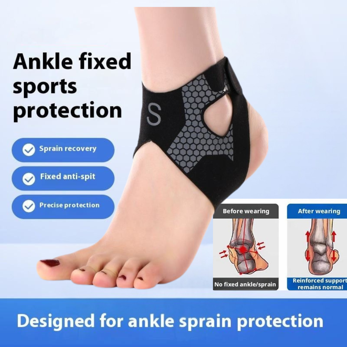 Compression Ankle Support Brace – Lightweight Protection