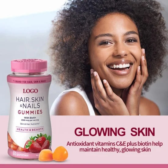 Collagen Gummies – Anti-Aging Support for Hair, Skin & Nails