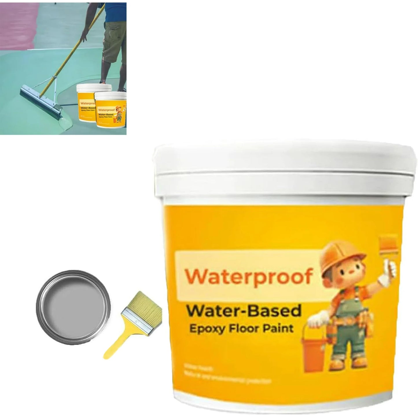 Water-Based Epoxy Floor Paint