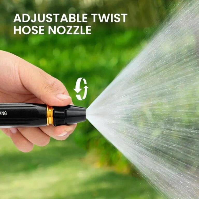 Adjustable High-Pressure Car Wash Gun – Rotating Turbo Dirt Blaster Nozzle