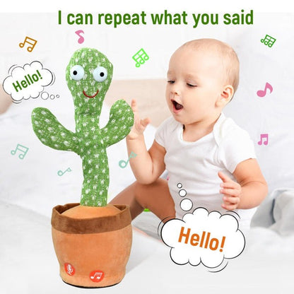 Fun Kidz Dancing Cactus – Singing, Dancing & Talking Toy for Endless Fun