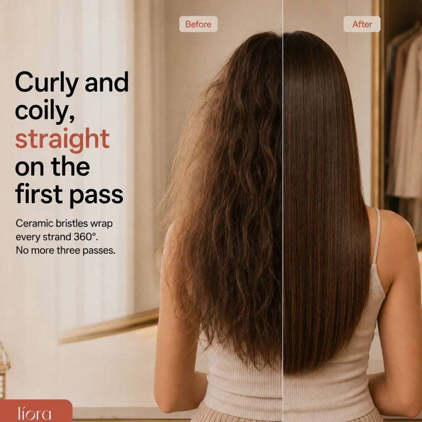 Hot Comb Straightener & Heated Brush